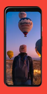 Hot Air Balloon Wallpaper android App screenshot 0